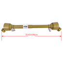 Tractor PTO Shaft Driveshaft for 1-3/8" x 6 Spline Both Ends 26.8"-35.4" Length Series 1