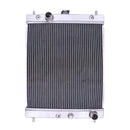 Water Tank Radiator 4616078 for Hitachi ZX40U-2 ZX50U-2 ZX55UR-2 ZX55UR-2D ZX55UR-2DU ZX55UR-2U ZX55UR-3 ZX55UR-3D ZAXIS50U-2 John Deere 50D Excavator