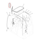 Windshield Wiper Arm Wiper Blade YN53C01003F1 for Kobelco Excavator SK200-6 SK210LC-8