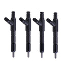 4 PCS Fuel Injector 8971489601 for Isuzu Engine 4HE1 4.8L 4HG1T 4.6L Truck NPR NPR-HD NQR