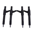 4 PCS Fuel Injector 8971489601 for Isuzu Engine 4HE1 4.8L 4HG1T 4.6L Truck NPR NPR-HD NQR