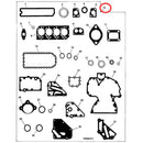 Gasket Kit RE66086 for John Deere Engine 4045 Tractor 5410 5415 5425 5510 6310 6320