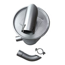 Muffler Silencer 4255658 4649870 for Isuzu Engine 4BG1 Hitachi Excavator EX120-2 EX120-3 EX100WD-2 EX100WD-3