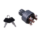Ignition Switch With 2 Keys KHR1014 KHR1077 for JCB Excavator JS330 JS180 JZ70 JS330XD JS130 JS460-T2 JS200 JS220 JS210 JS450LC