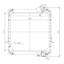 Radiator 234876A2 239739A2 239739A1 for CASE 4391 P85 PX70 PX85 RP110 RP65 RP85 RPZ65 RPZ85 Engine 570MXT 580M 580SM 580L 580SL 590L 590SL 585G 586G 588G
