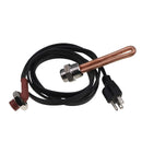 120V 1000W 3/4"NPT Engine Block Heater Assembly 1214R 30307 LR93521 3500043 for Ford Caterpillar Hino Mack Mercury Nissan Lincoln International Detroit