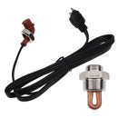 120V 400W 1" NPT Engine Block Heater Assembly D8NN8B152AB for Ford New Holland Tractor 2000 3000 4000 5000