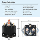 12V Solenoid Relay 1013609 for Club Car Gas Golf Cart DS 1984-2007 Precedent Series