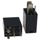 2 Pcs 4-PIN Relay Black Multi-Purpose Relay 8T2T-14B192-AA for Fusion F-250 F150 Ford FoMoCo