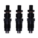 3 Pcs Fuel Injector Assembly 16871-53904 for Kubota Engine D902 D722 Tractor BX1860 BX2380 BX25DLB GR2110