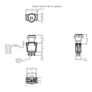 PTO Switch 725-04174 925-04174 6201-344 for CubCadet RZT42 RZT50 RZT54 MTD Delta Toro Troy-Bilt Most Big Red Horse Big Red Mustang Colt and Mustang RZT