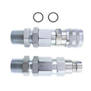 Hydraulic Quick-Connect Coupler AT312877 KV13884 for John Deere 332 326D 280 332D 325 333D 270 328 328D 260