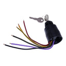 Boat Engine Ignition Switch 87-17009A2 for Mercury Outboard Motor Control Box 3 Position 6 Wire Sierra