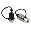 Male & Female Coupler TL37 1/2" NPT Thread Hydraulic Quick Connect Coupler ASV