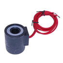 Solenoid Valve Coil 6352012 for HydraForce Stem Series 10 12 16 38 58 18" Wire Leads 12V DC Size 10