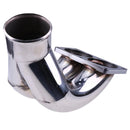 Stainless Steel 3.5" Raw Intake Elbow DGCM0718 for 07.5-18 Dodge Cummins Engine 6.7 6.7L