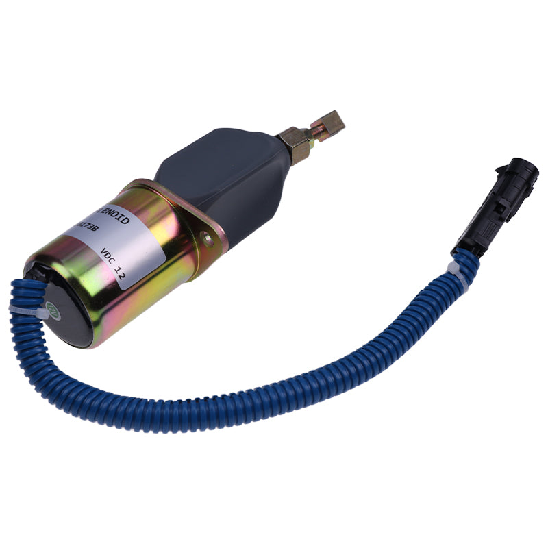 Stop Solenoid 127973 for Kubota Engine V2203 Gehl Skid Steer