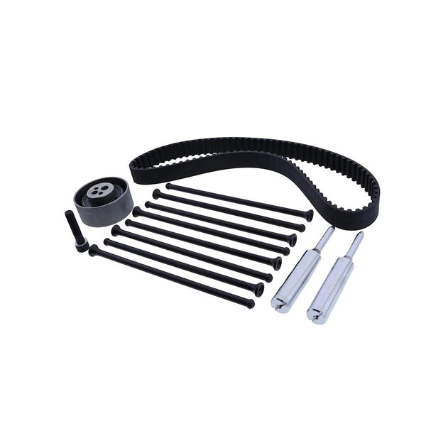 Timing Belt Kit with Push Rods and Timing Pin Set 02929933&02109085&100700 for Deutz Engines 1011 1011F Bobcat Skid Steer Loaders 863 T200