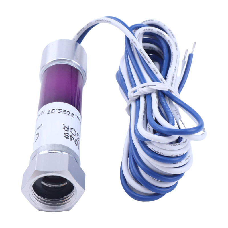 0 To 215°F Range, 1/2" NPT Threaded Spud Flame Detector Sensor C7027A1049 for Honeywell