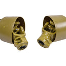 1-3/8" x 6 Spline Both Ends 31.5"-43.3" Length Series 1 PTO Shaft Driveshaft for Lawnmower Tractor