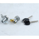 1 Pair Door Lock Cylinder With Keys 69051-42050 69051-42060 for Toyota RAV4 1998-2000