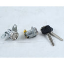 1 Pair Door Lock Cylinder With Keys 69051-42050 69051-42060 for Toyota RAV4 1998-2000