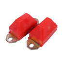 1 Pair Red Polyurethane Rear End Differential Bump Stop 99137R for 1982-2002 Pontiac Firebird Trans Am