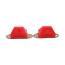 1 Pair Red Polyurethane Rear End Differential Bump Stop 99137R for 1982-2002 Pontiac Firebird Trans Am
