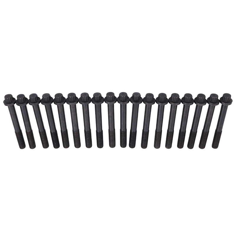 1 Set Cylinder Head Bolt for Isuzu Engine 4HK1 4HE1 Truck NPR NPR-HD NQR NRR