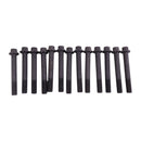 1 Set Cylinder Head Bolt for Isuzu Engine 4LE1 4LE2 Hitachi Excavator EX55 ZX55UR ZX55