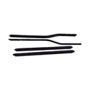1 Set Door Window Belt Weatherstrip F81Z-2625596-AA for Ford F250 F350 F450 F550 Excursion