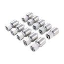 10 Pieces 1/2" Hose M22*1.5 Female Hydraulic Swivel FKOMX-08-22 08U-22K for Komatsu