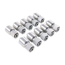 10 Pieces 1/2" Hose M22*1.5 Female Hydraulic Swivel FKOMX-08-22 08U-22K for Komatsu