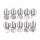 10 Pieces 1/2" Hose M22*1.5 Female Hydraulic Swivel FKOMX-08-22 08U-22K for Komatsu