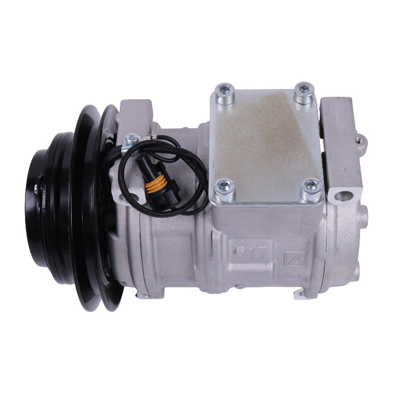 10PA17C 12V 1PK A/C Compressor RE55422 TY6784 SE501468 for John Deere Engine 4045 6068 Tractor 4560 4760 7610 7810 8110 8210 8310 8410 9120 9420 9620