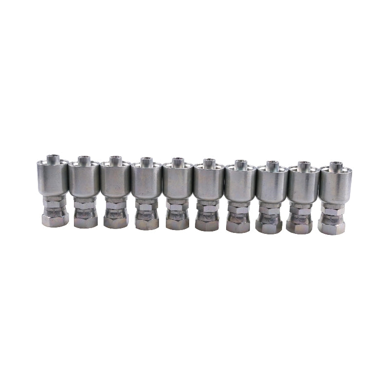 10PCS Hydraulic Hose Fitting With 1/2" Female JIC 10643-8-8 replace Parker