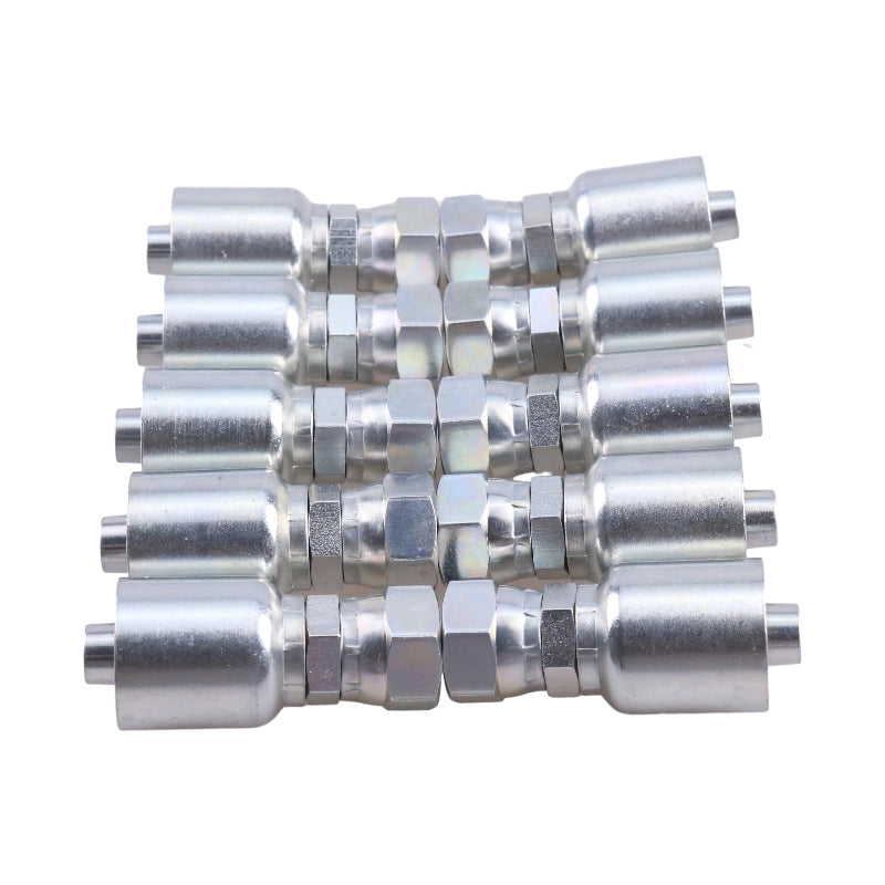 10PCS Hydraulic Hose Fitting With 1/2" Female JIC 10643-8-8 replace Parker