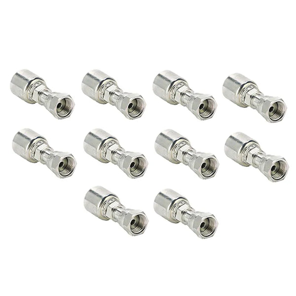 10PCS Hydraulic Hose Fitting With 1/2'' Female Seal 1JS43-8-8 replace Parker