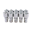 10PCS Hydraulic Hose Fitting With 1/4" Female JIC Swivel 10643-4-4 replace Parker