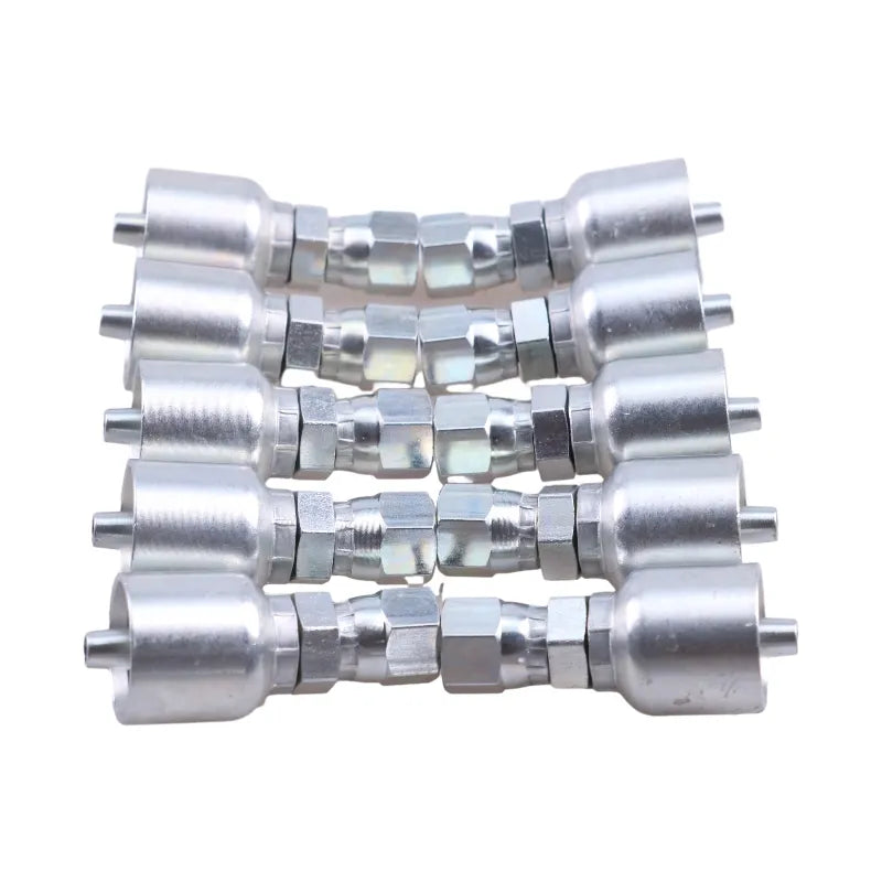 10PCS Hydraulic Hose Fitting With 1/4" Female JIC Swivel 10643-4-4 replace Parker