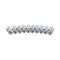 10PCS Hydraulic Hose Fitting With 3/8" Flat Face Seal Thread 1JS43-6-6 replace Parker