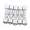 10PCS Hydraulic Hose Fitting With 3/8" Flat Face Seal Thread 1JS43-6-6 replace Parker