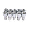 10PCS Hydraulic Hose Fitting With 3/8" Male Pipe 10143-6-6 replace Parker