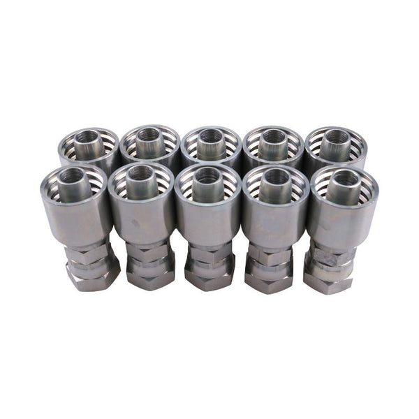 10PCS Hydraulic Hose Fitting With 3/4" Female JIC 10643-12-12 for Parker