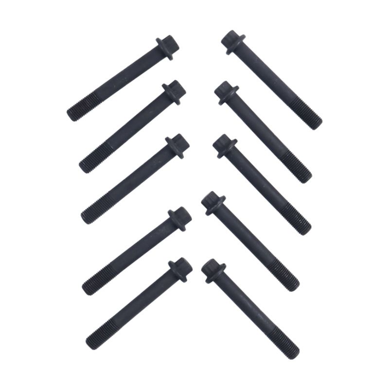 10Pcs Cylinder Head Bolt 8970369591 for Isuzu Engine 3LA1 3LB1 3LD1 3LD2 4LB1 4LC1 4LE1 4LE2