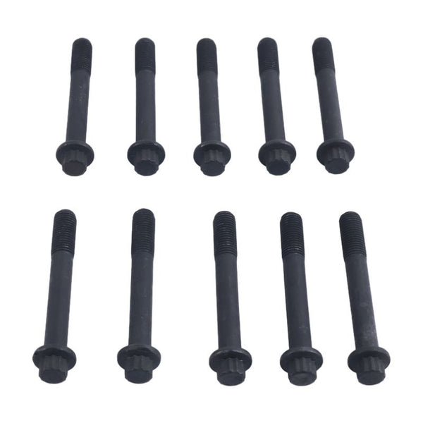 10Pcs Cylinder Head Bolt 8970369591 for Isuzu Engine 3LA1 3LB1 3LD1 3LD2 4LB1 4LC1 4LE1 4LE2