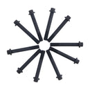 10Pcs Cylinder Head Bolt 8970369591 for Isuzu Engine 3LA1 3LB1 3LD1 3LD2 4LB1 4LC1 4LE1 4LE2