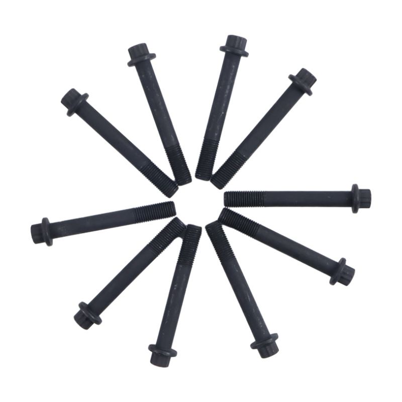 10Pcs Cylinder Head Bolt 8970369591 for Isuzu Engine 3LA1 3LB1 3LD1 3LD2 4LB1 4LC1 4LE1 4LE2