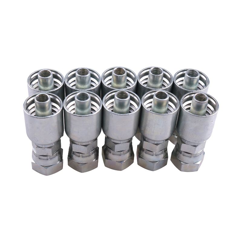 10 Pcs Hydraulic Hose Fitting With 5/8" Female JIC Swivel 10643-10-8 for Parker