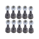 10 Pieces 1100 Series Stump Grinder Teeth for Vermeer Yellow Jacket
